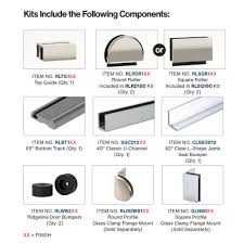 Rlsq180 Ridgeline Bottom Rolling Shower
