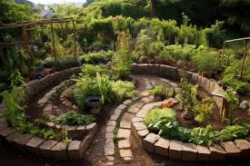 Premium Photo Keyhole Garden Design