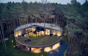 Circular Houses With Unique And