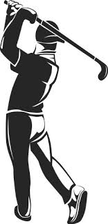 Golf Club Silhouette Vector Images