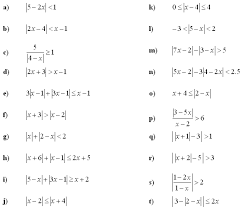 Linear Equations And Inequalities