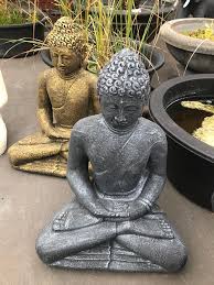 Buddha Sitting Hands In Lap Meditating