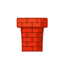 Red Chimney Png Vector Psd And