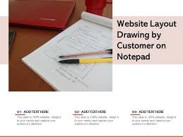 Website Layout Drawing By Customer On