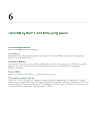pdf coastal systems and low lying areas