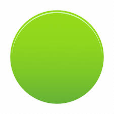 Green Trafficlight Circle Round