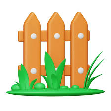 Garden Fence Stock Ilrations