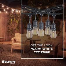 Bulbrite Outdoor Indoor 30 Ft Plug In