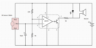 infrared beam break detector