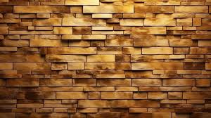 High Quality 4k Brown Wall Brick Stone