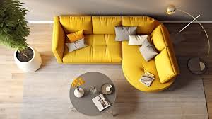 Contemporary Corner Sofa Set With