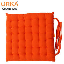 Orka Cotton Fabric Chair Pad Seat