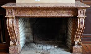 Beautiful Antique Fireplace In Louis
