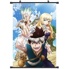 Dr Stone Anime Wall Scroll Poster