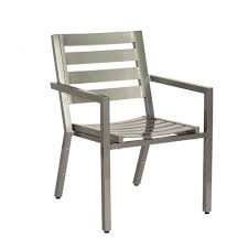 Palm Coast Slat Stackable Dining Armchair