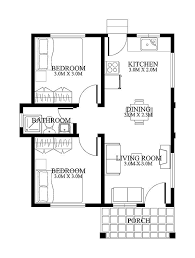 Plan Small House Design 2016001 Floor