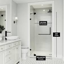 Pivot Frameless Shower Door