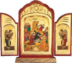 Nativity Triptych Icon Triptych