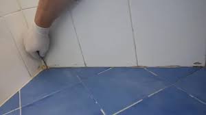 Housekeeper Remove Old Grout From