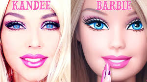 high sd barbie makeup transformation