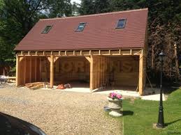 post and beam timber frame garages