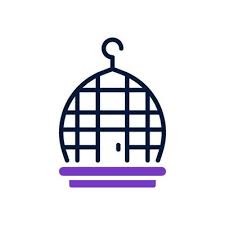 Birdcage Icon For Your Website Design