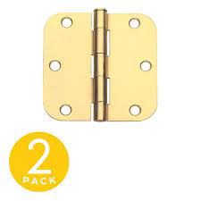 Satin Brass Surface Mount Removable Pin