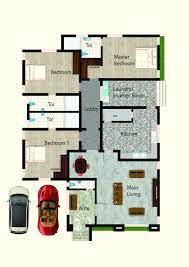 3 Bedroom In Nigeria Model House Plan