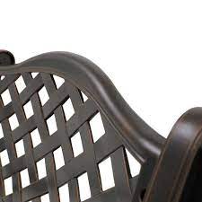 Cast Aluminum Outdoor Dining Chair
