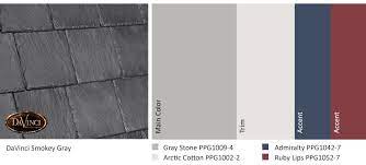 Smokey Gray Davinci Slate Roof