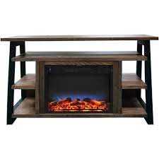 Freestanding Electric Fireplace Mantel