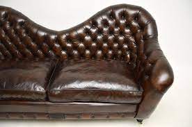 Vintage Chesterfield Style Sofa In