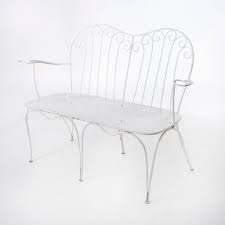 Iron Garden Bench Table And Chairs