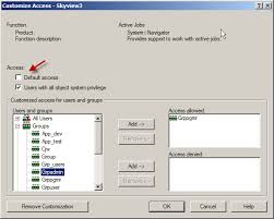 access using administration