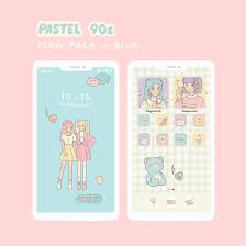 Pastel 90s Ios Icon Pack Blue