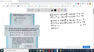 Correct Quadratic Function