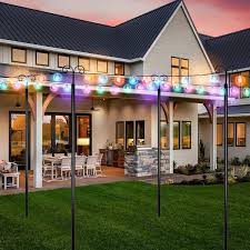 Costway 10 Ft String Light Poles 2