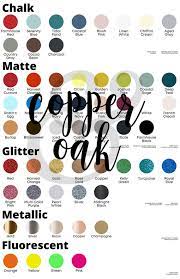 Personalized Rustoleum Color Chart