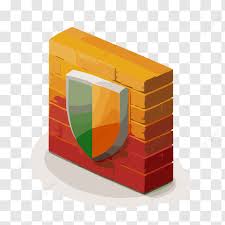 Logo With Shield On A Brick Wall Vector