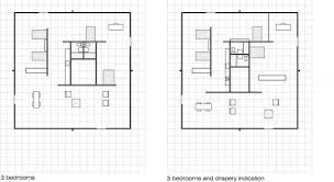 Rohe Farnsworth House Floor Plans
