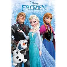 Disney Poster Print Frozen Group