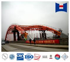 100m span steel arch steel
