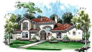 Mediterranean Home Plan With Courtyard