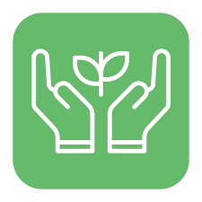 Community Garden Icon Vector Image Can