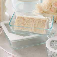 Pyrex 10 Piece Ultimate Food Storage Set White Clear