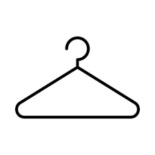 Clothes Hanger Vector Art Icons And