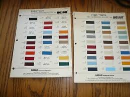 Nason Color Paint Chip Paint Sample