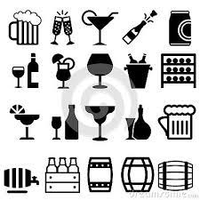 Ic Drinks Icons Vector Set