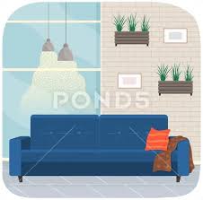 Home Interior Elements Sofa Clip Art