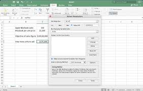 How To Add Excel Solver On Mac Wps